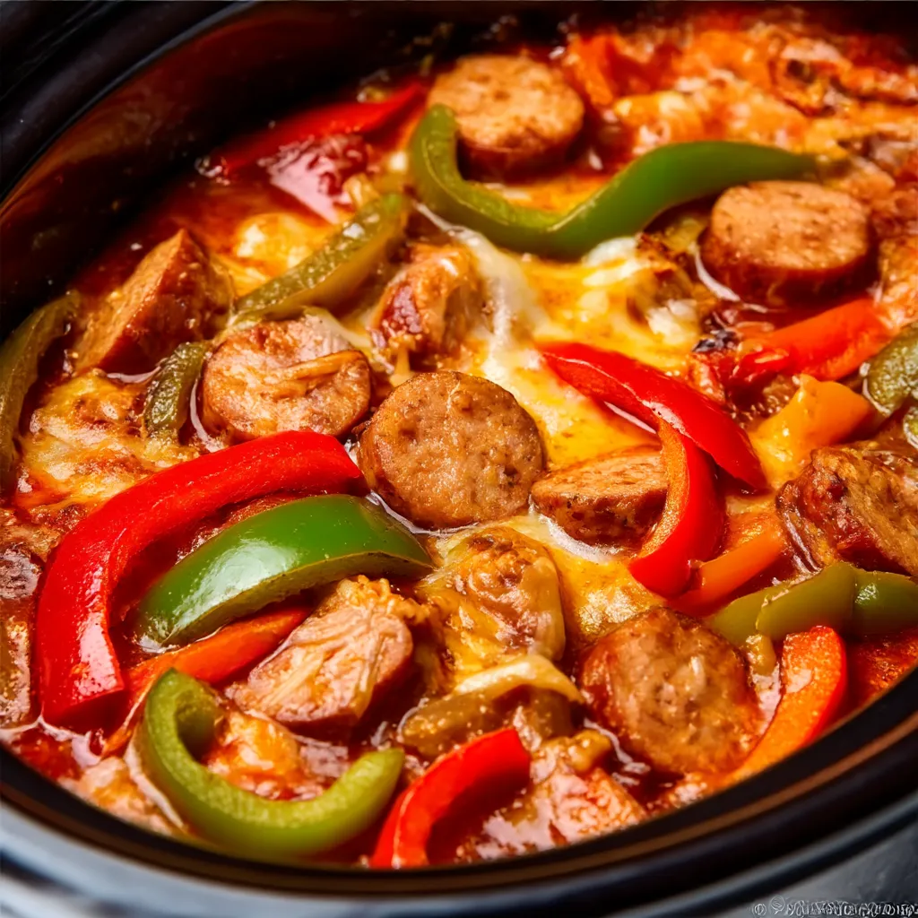 A warm crockpot filled with cheesy spinach and artichoke dip, an easy and popular choice for Christmas Party Appetizers Crockpot recipes.