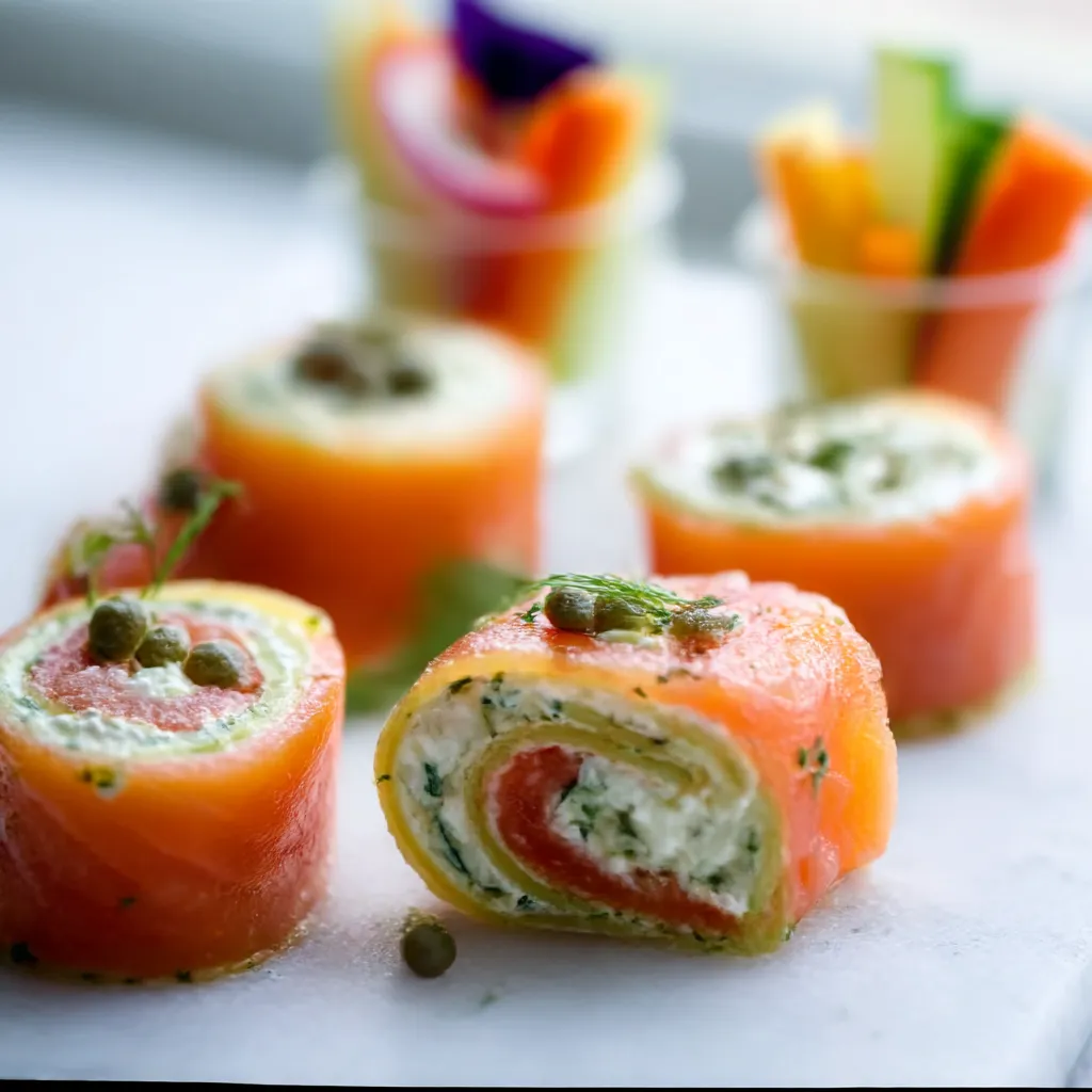 A second image displays an elegant platter of Cold Appetizer Finger Foods including canapés, vegetable rolls, and stuffed mushrooms.